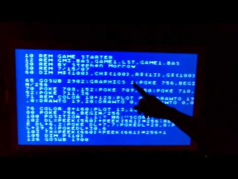 Atari Game Design (BASIC)