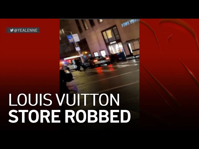 Louis Vuitton stores in Chicago and San Francisco cleaned out in