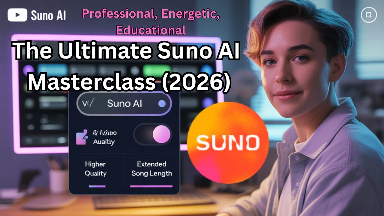 The Ultimate Suno AI Masterclass (2026) | AI Vision | 