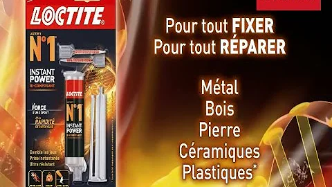 Colle extra-forte Loctite Power Bi-composant