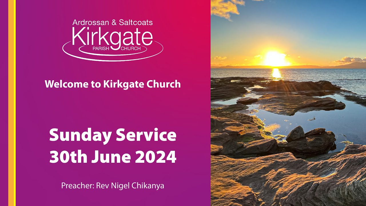 Sunday Service - 30th June 2024 - YouTube