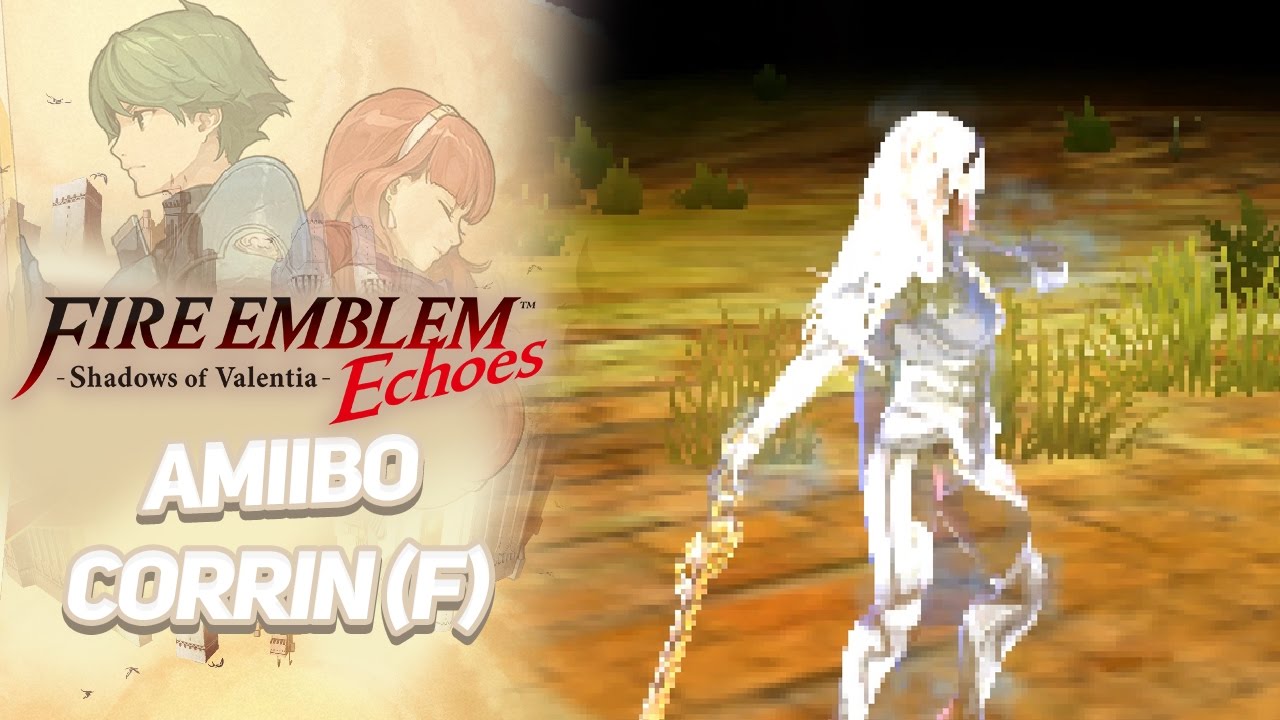 Fire Emblem Echoes: Shadows of Valentia ENGLISH - amiibo: Female Corrin ...