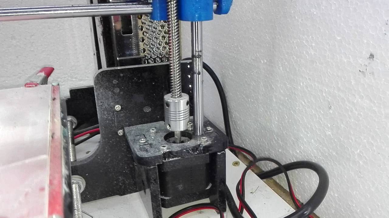 Prusa i3 P802M Melzi Auto Bed Level Marlin - YouTube