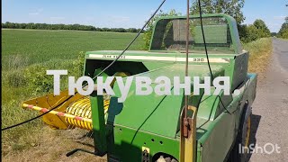 Сезон 2024.Тюкування John Deere 330.