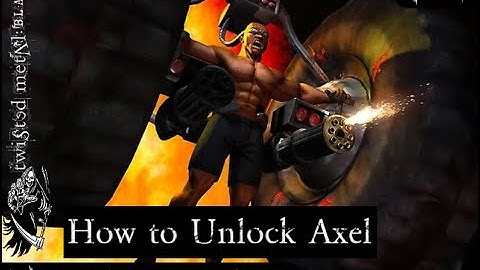 How to unlock Axel - Twisted Metal Black