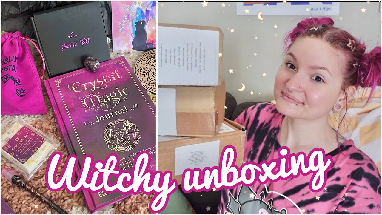 Witchbox Rapper huge witchy unboxing 🦋🌷 | witchbox uk| - YouTube