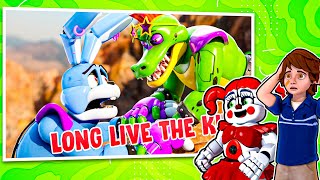 The Truth About Glamrock Bonnies Death React With Circus Baby And Gregory