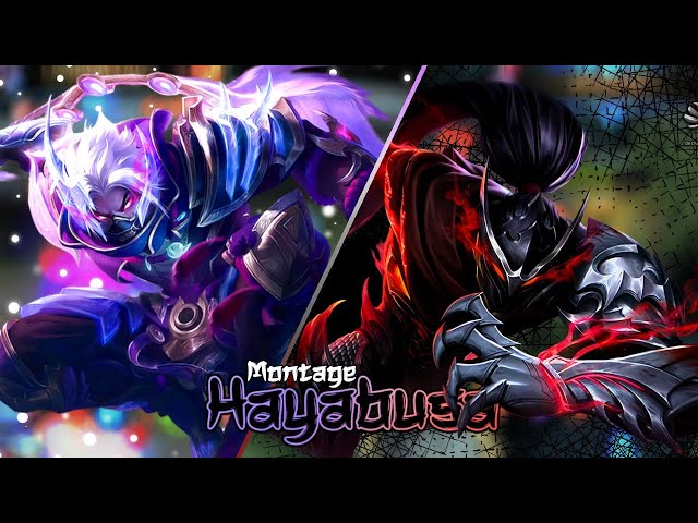 Ultimate Hayabusa Montage! • Ashura x Shadow of Obscurity Fast Freestyle — MLBB class=