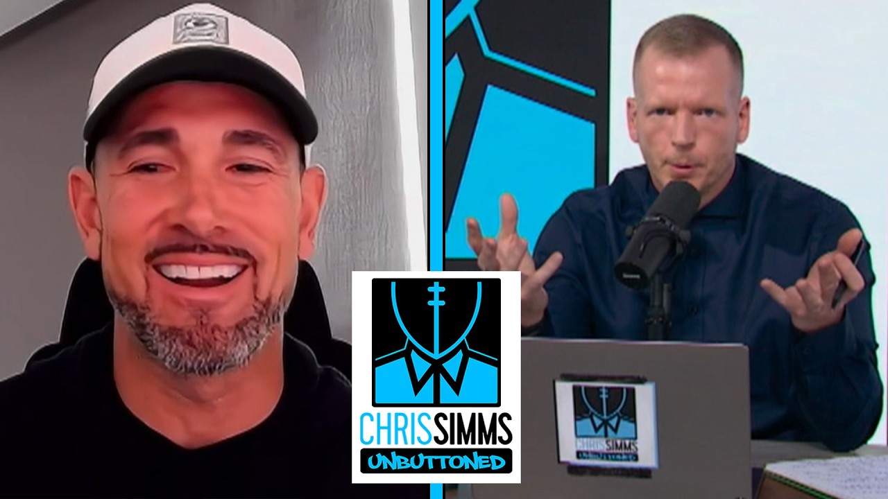 Matt LaFleur on his play calling vs. Bears, clock management and NFC North | Chris Simms Unbuttoned