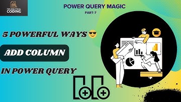 Power Query Column Tricks: Custom, Conditional, Index & More| Add Column| @TheAnalyticalCoding