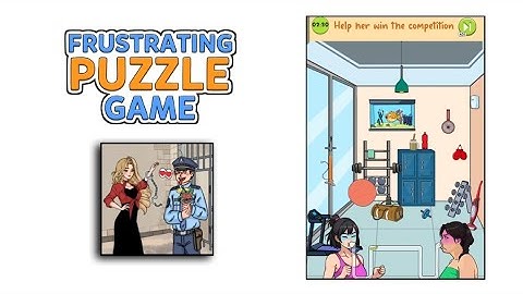 Frustrating Puzzle Game level 12 help her win the competition Gameplay