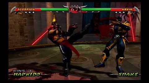 Mortal Kombat: Deception - Scorpion Playthrough