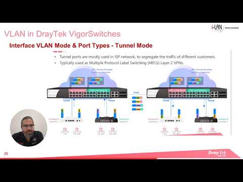 Webinar - VLAN in DrayTek VigorSwitches