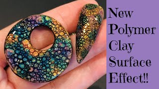 New Polymer Clay Surface Technique Create Unique Small Cells Cabochons Bubble Nails Effect Tutorial by Thinking Outside The Box 200,418 views 4 years ago 25 minutes