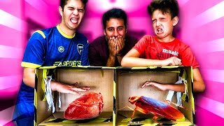 ¿ QUE HAY EN LA CAJA ? VERSION ASQUEROSA CON MIS PRIMOS ! - ElChurches