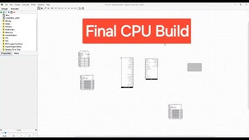 Building a 16-bit CPU ( Part 4 ) Final Computer Build. Logisim Evolution