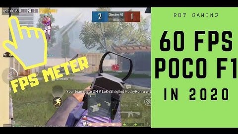 Poco F1 60FPS ? HDR EXTREME | In 2020 | FPS METER INCLUDED