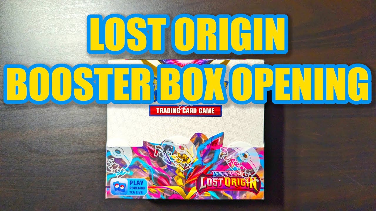 Pokémon TCG Lost Origin Booster Box Opening - YouTube