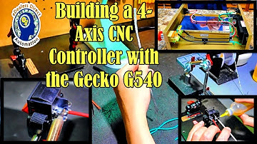 🔧 Building a 4-Axis CNC Controller with the Gecko G540 – [Part 2: Power Switch And E-stop Wiring]