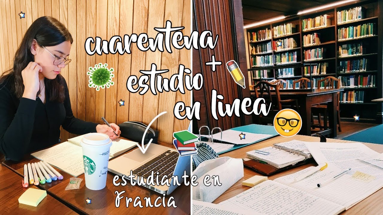 UN DÍA DE CLASES EN LÍNEA: CUARENTENA EN FRANCIA