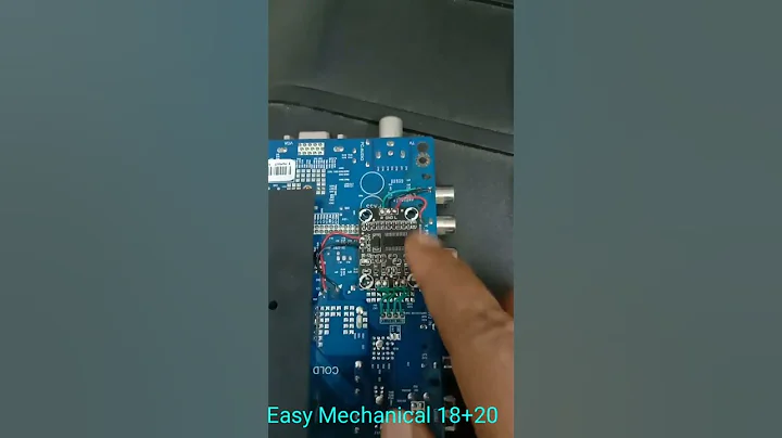 LED TV extra audio Board  repaired?