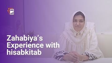 Zahabiya’s Experience with hisabkitab|User-Friendly Accounting, Simple Bill Generation & OTP Login🚀📊