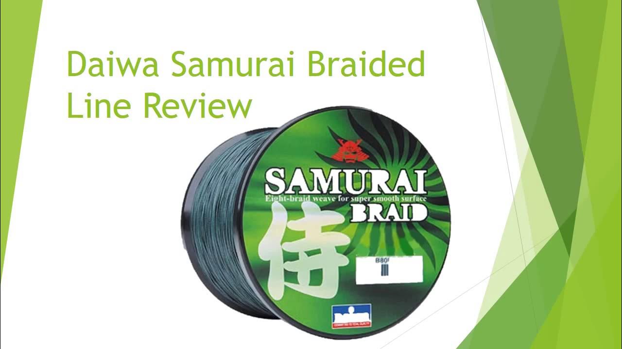 Line обзор. Samurai braid. braided line. дайва самурай метал виб.