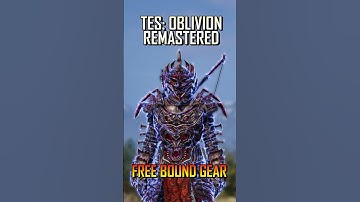 How To Get PERMANENT Bound Gear In TES Oblivion Remastered
