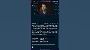 How to Connect to a Prisma Postgres Database