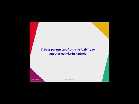 7 Pass parameters