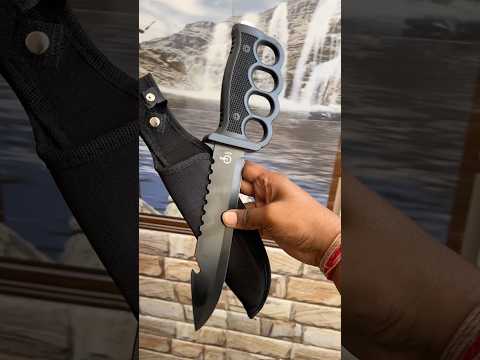 Black 4 Ring Dagger 🗡️ ￼￼￼￼ popular knife #shortsfeed