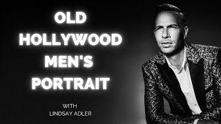 Old Hollywood Men's Portrait | Inside Fashion and Beauty Photography with Lindsay Adler