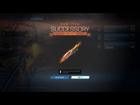 Rocket League® Rocket Boost: SUCCESSORY - YouTube