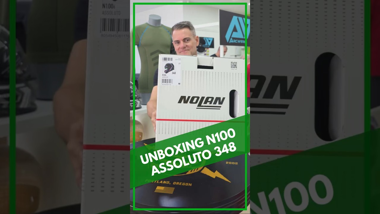 UNBOXING CASCO MODULAR NOLAN N100 ASSOLUTO, espectacular, 