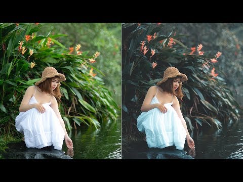 Blend tông màu xanh đen cổ điển trong Camera Raw - Photoshop | Designer Việt Nam