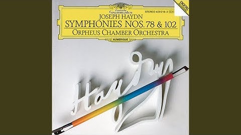 Haydn: Symphony No. 78 in C Minor, Hob.I:78 - IV. Finale (Presto)