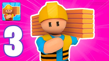 House Builder Gameplay Walkthrough Part 3 - Tutorial Build A Perfect House (Android,iOS)