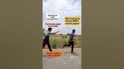 Every NEET Aspirant ever | MemoNeet | NEET 2023 |