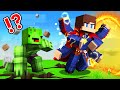 JJ and Mikey Became HULK and Doctor Strange in Minecraft