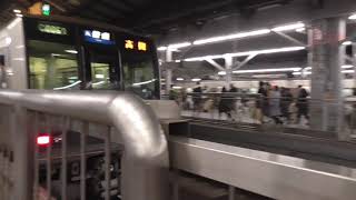 東海道線　大阪駅　207系　普通高槻行き　到着