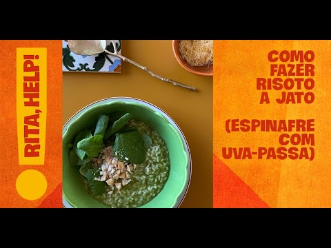 Como fazer risoto a jato - Rita, Help! Me ensina a cozinhar! | Com Rita Lobo