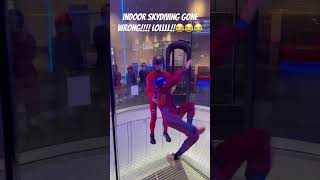 indoor skydiving gone wrong!! wait till the end!!! LOL!!!! ????????????