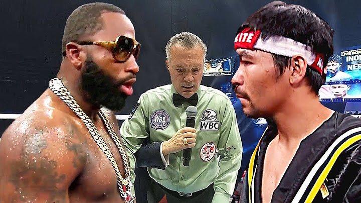 Esto es lo que Pasa Cuando Un Falso Gangster Intenta Humillar a Pacquiao de 43 Años…