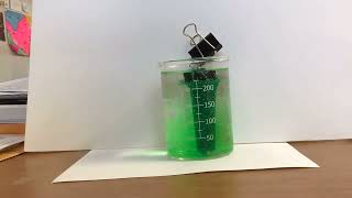 Diffusion Demo with Dialysis Tubing Time Lapse