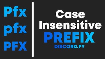 How to make Bot Prefix Case Insensitive in discord py
