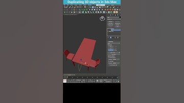 Efficiently Duplicating 3D Objects in 3Ds Max: Using Symmetry and Array Modifiers #shorts #3dsmax