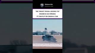 Jet engine vs car 🚗✈️