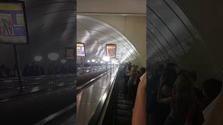 Самая глубокая станция метро в России (Адмиралтейская, 86м)