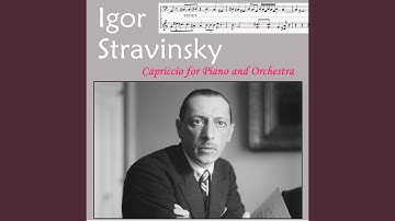 Thumbnail of Capriccio for Piano and Orchestra: I. Presto