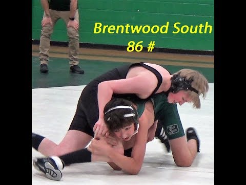 Boys Wrestling. South Brentwood. 86# Wrestling.  vs West Hollow Middle School